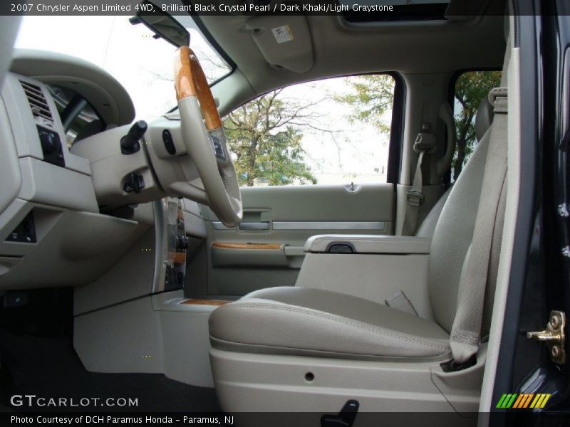  2007 Aspen Limited 4WD Dark Khaki/Light Graystone Interior