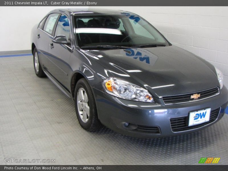 Cyber Gray Metallic / Ebony 2011 Chevrolet Impala LT