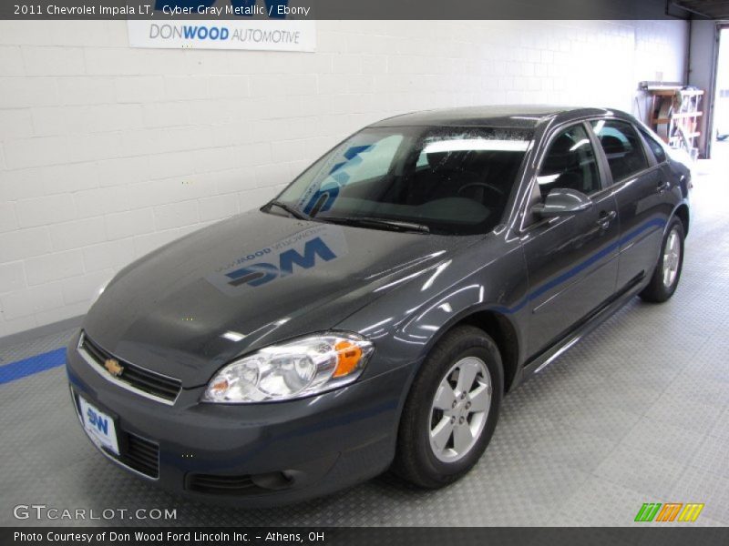 Cyber Gray Metallic / Ebony 2011 Chevrolet Impala LT