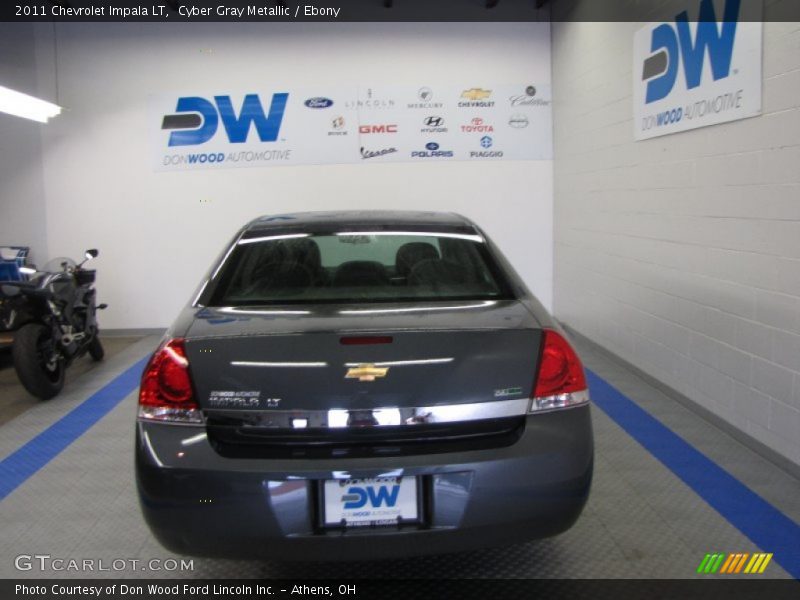 Cyber Gray Metallic / Ebony 2011 Chevrolet Impala LT