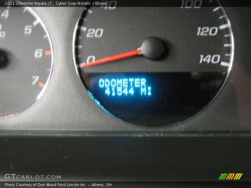 Cyber Gray Metallic / Ebony 2011 Chevrolet Impala LT