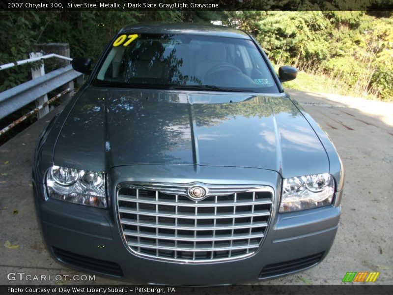 Silver Steel Metallic / Dark Slate Gray/Light Graystone 2007 Chrysler 300