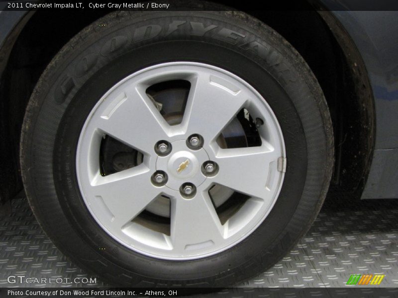 Cyber Gray Metallic / Ebony 2011 Chevrolet Impala LT