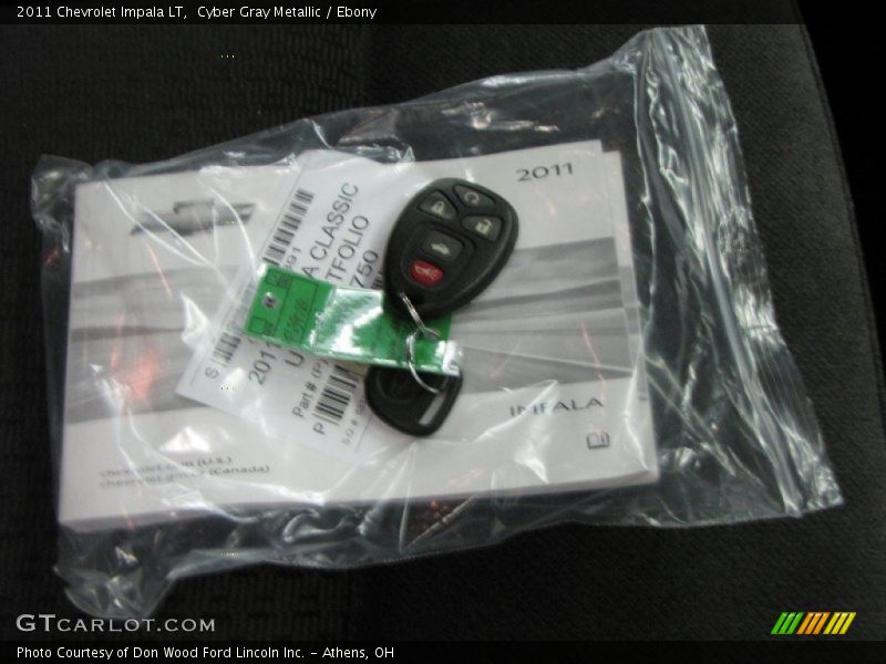 Cyber Gray Metallic / Ebony 2011 Chevrolet Impala LT