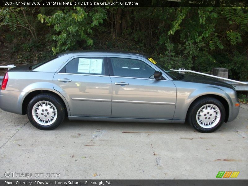 Silver Steel Metallic / Dark Slate Gray/Light Graystone 2007 Chrysler 300