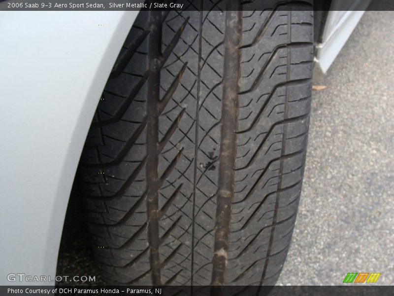 Silver Metallic / Slate Gray 2006 Saab 9-3 Aero Sport Sedan