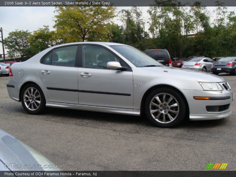 Silver Metallic / Slate Gray 2006 Saab 9-3 Aero Sport Sedan