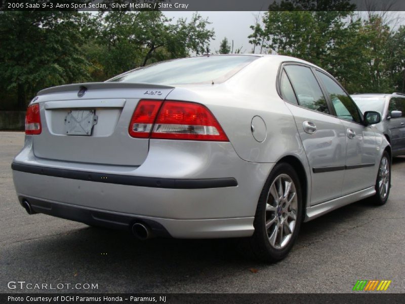 Silver Metallic / Slate Gray 2006 Saab 9-3 Aero Sport Sedan