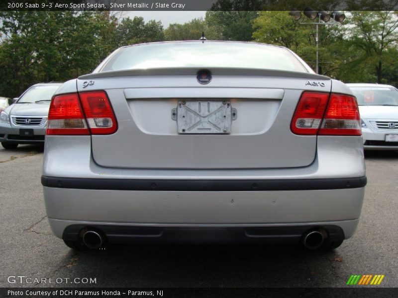 Silver Metallic / Slate Gray 2006 Saab 9-3 Aero Sport Sedan