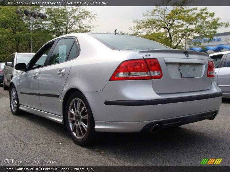 Silver Metallic / Slate Gray 2006 Saab 9-3 Aero Sport Sedan