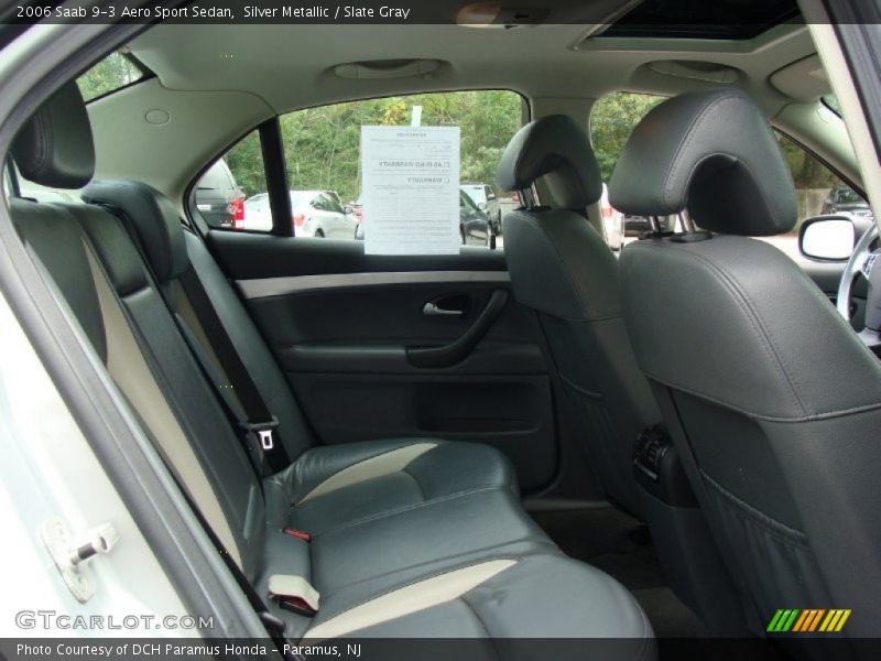 Silver Metallic / Slate Gray 2006 Saab 9-3 Aero Sport Sedan