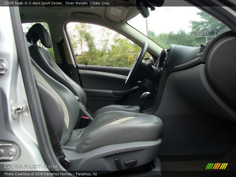 Silver Metallic / Slate Gray 2006 Saab 9-3 Aero Sport Sedan