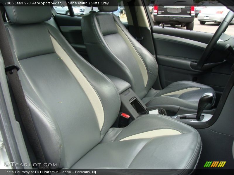  2006 9-3 Aero Sport Sedan Slate Gray Interior