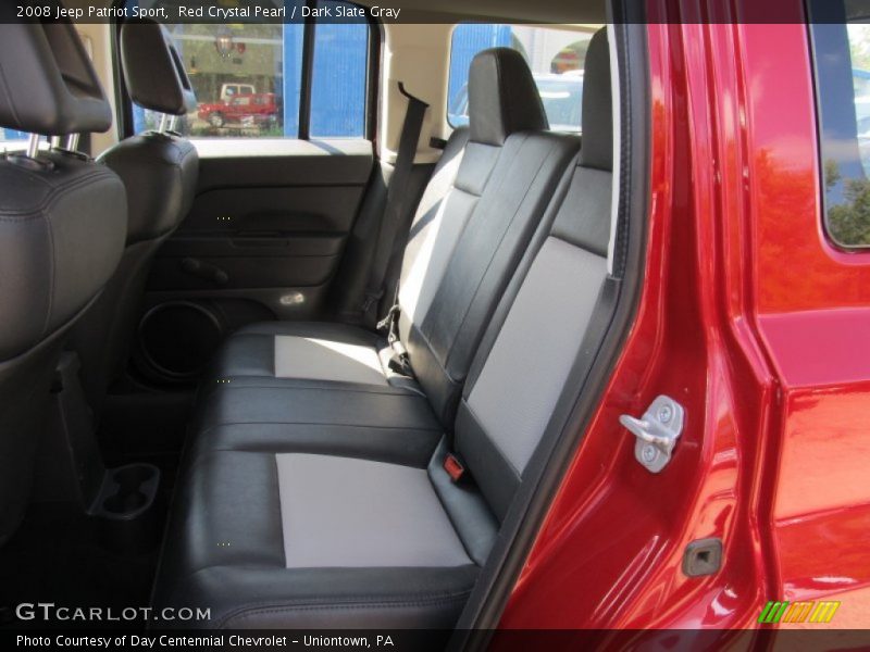 Red Crystal Pearl / Dark Slate Gray 2008 Jeep Patriot Sport