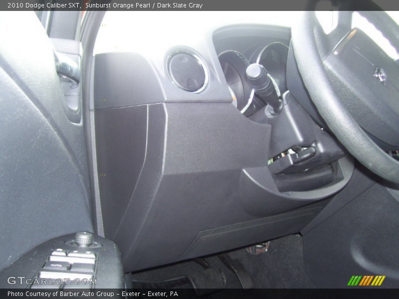 Sunburst Orange Pearl / Dark Slate Gray 2010 Dodge Caliber SXT