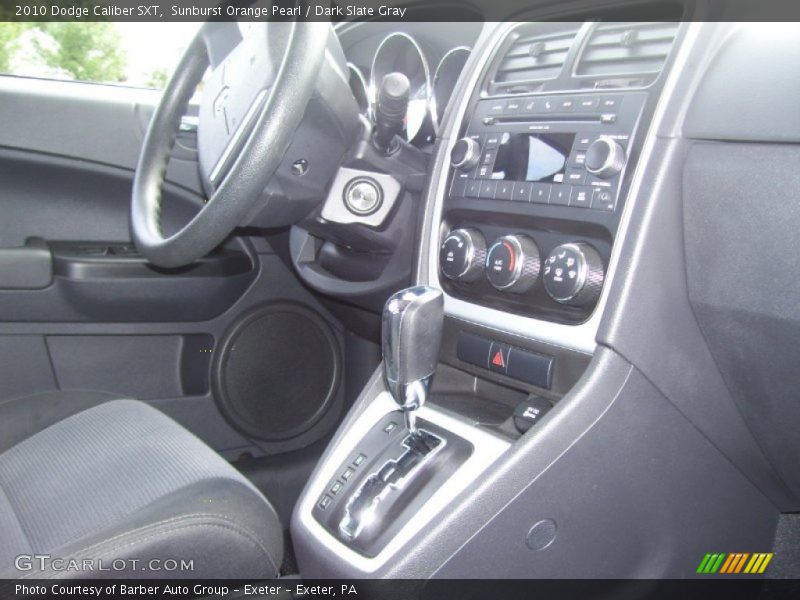 Sunburst Orange Pearl / Dark Slate Gray 2010 Dodge Caliber SXT