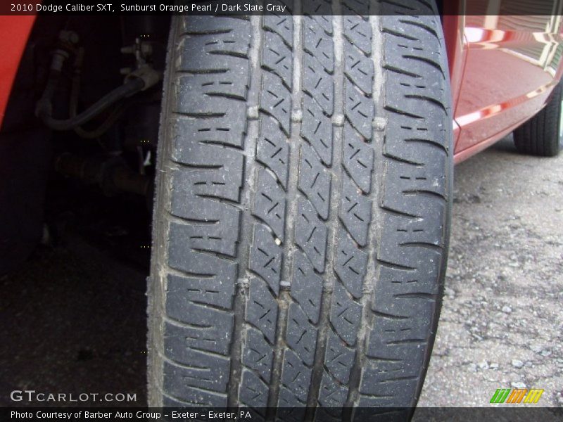 Sunburst Orange Pearl / Dark Slate Gray 2010 Dodge Caliber SXT