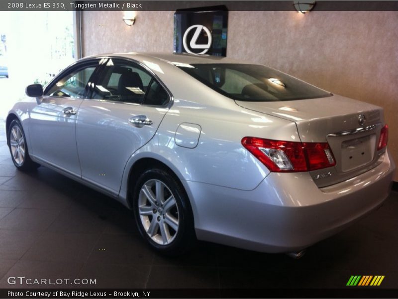 Tungsten Metallic / Black 2008 Lexus ES 350