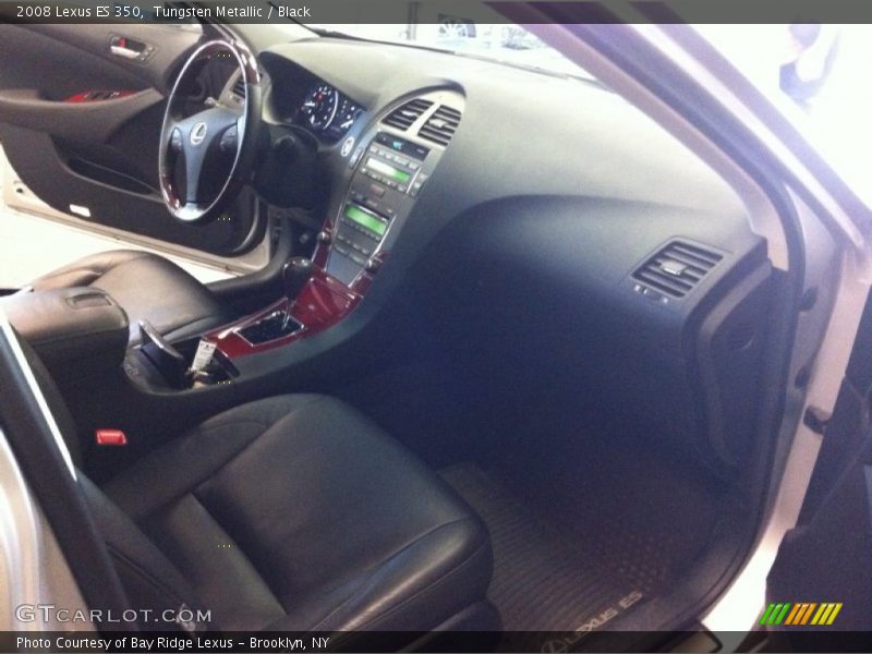 Tungsten Metallic / Black 2008 Lexus ES 350