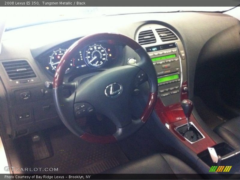 Tungsten Metallic / Black 2008 Lexus ES 350