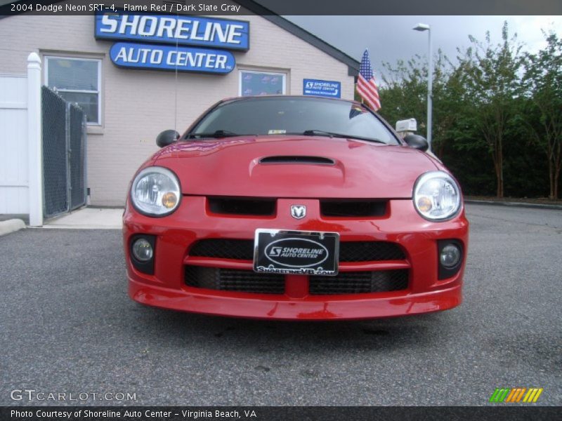 Flame Red / Dark Slate Gray 2004 Dodge Neon SRT-4