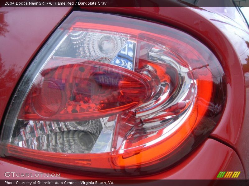 Flame Red / Dark Slate Gray 2004 Dodge Neon SRT-4