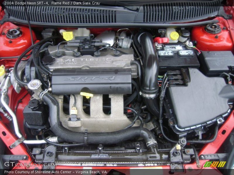  2004 Neon SRT-4 Engine - 2.4 Liter Turbocharged DOHC 16-Valve 4 Cylinder