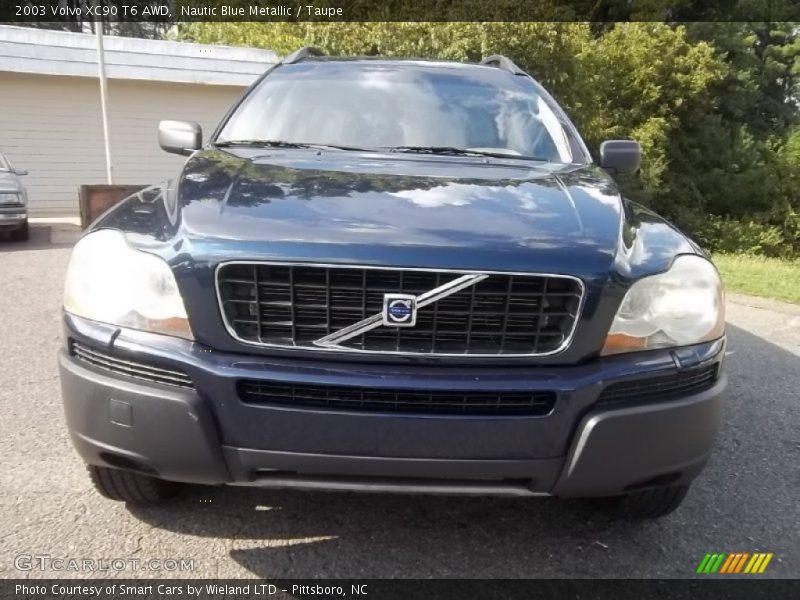 Nautic Blue Metallic / Taupe 2003 Volvo XC90 T6 AWD