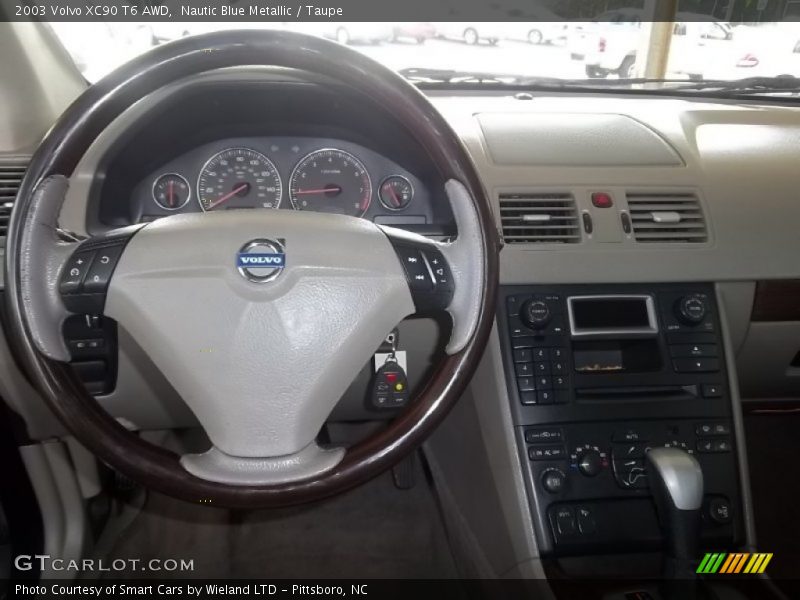 Nautic Blue Metallic / Taupe 2003 Volvo XC90 T6 AWD