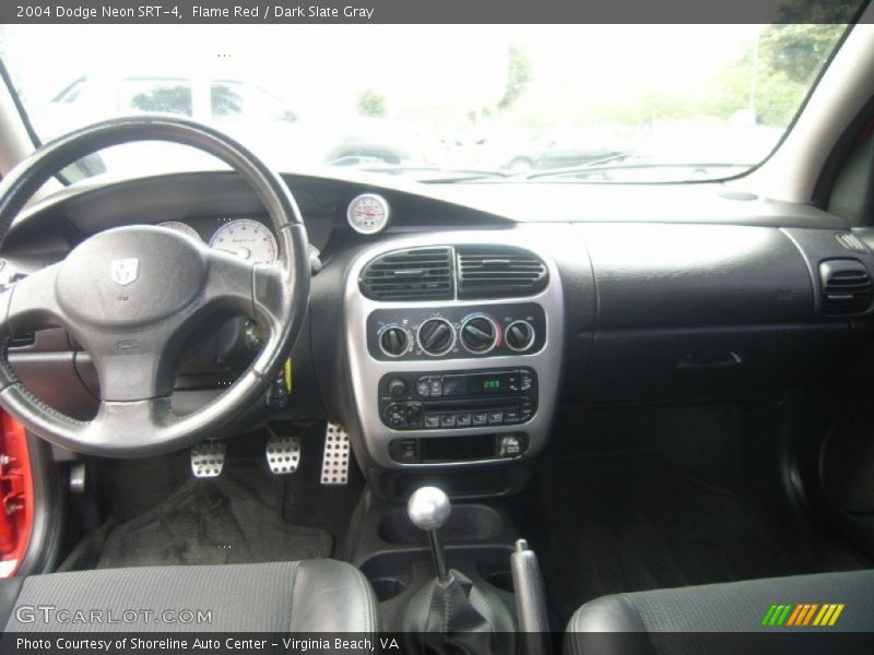 Flame Red / Dark Slate Gray 2004 Dodge Neon SRT-4