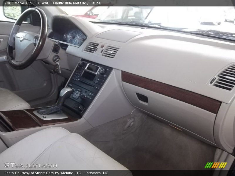 Nautic Blue Metallic / Taupe 2003 Volvo XC90 T6 AWD