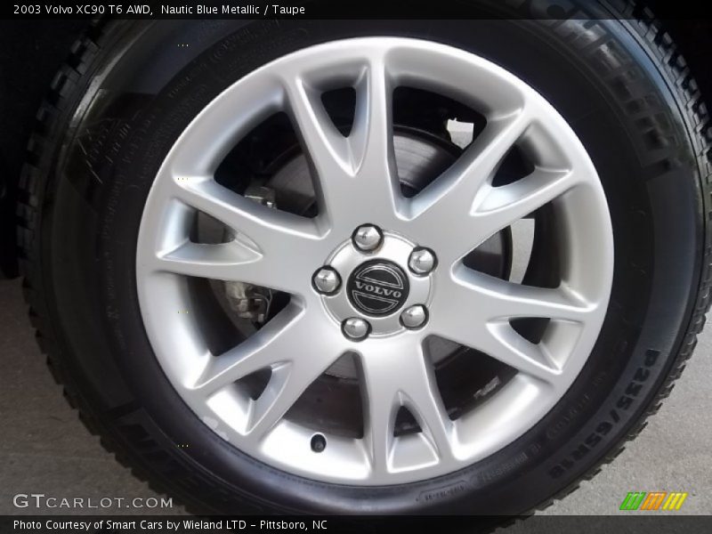 Nautic Blue Metallic / Taupe 2003 Volvo XC90 T6 AWD
