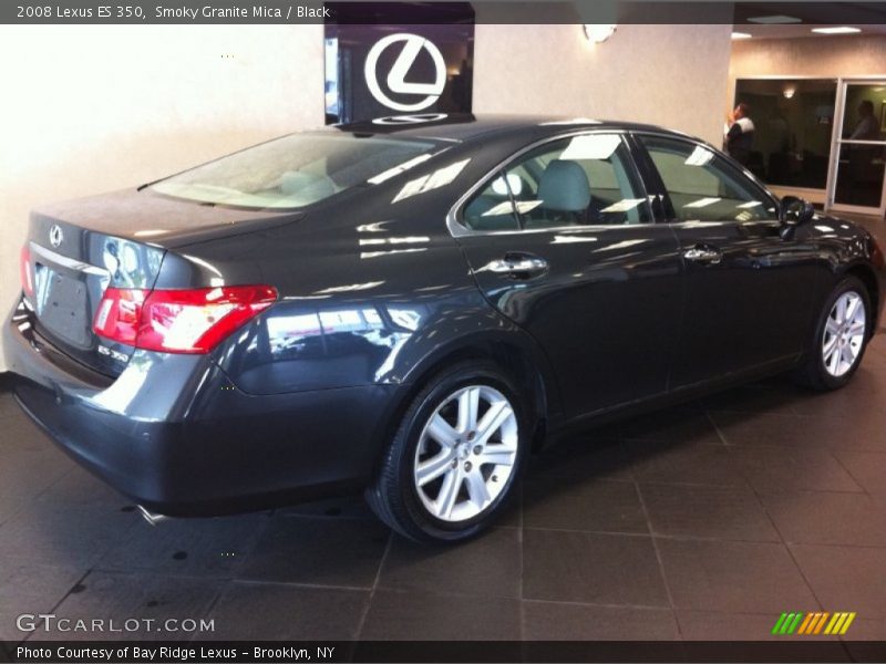 Smoky Granite Mica / Black 2008 Lexus ES 350