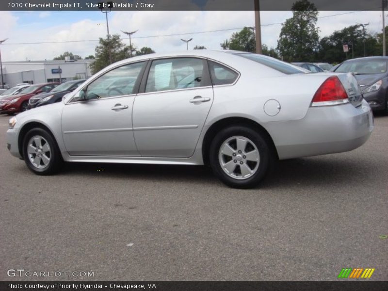 Silver Ice Metallic / Gray 2010 Chevrolet Impala LT
