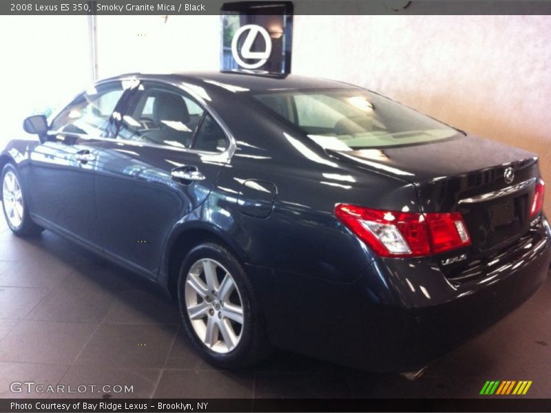 Smoky Granite Mica / Black 2008 Lexus ES 350