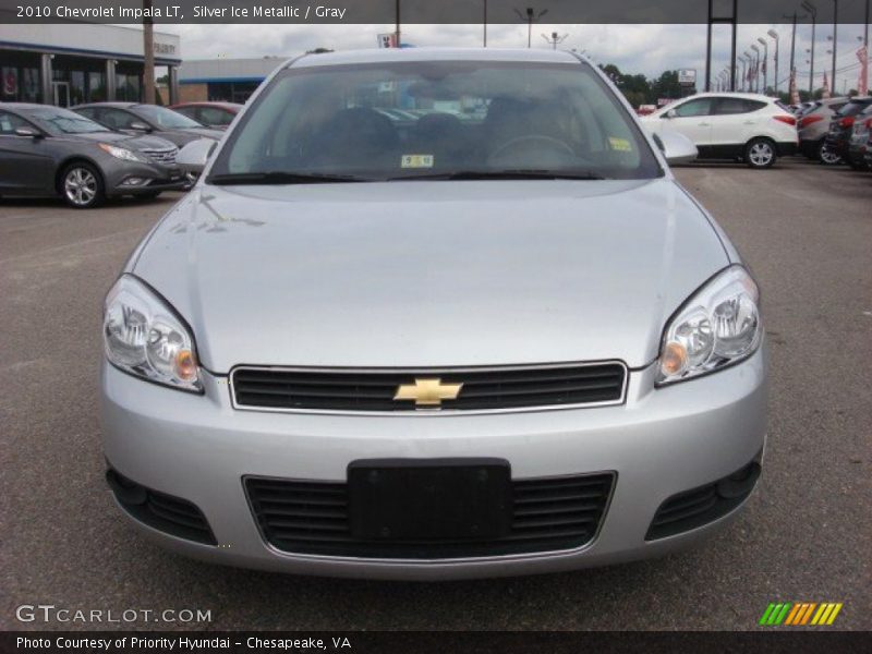 Silver Ice Metallic / Gray 2010 Chevrolet Impala LT