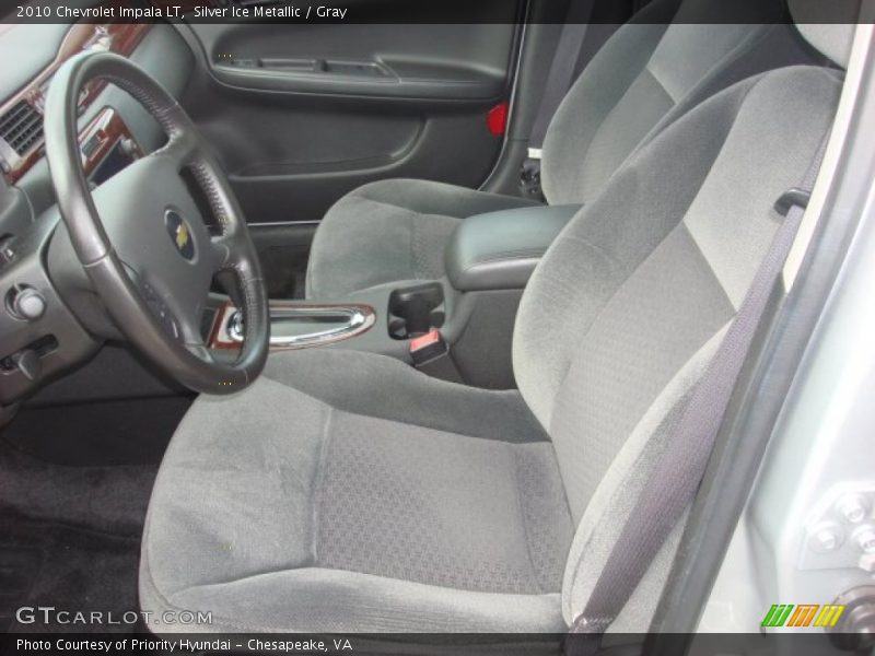 Silver Ice Metallic / Gray 2010 Chevrolet Impala LT