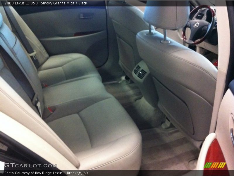 Smoky Granite Mica / Black 2008 Lexus ES 350