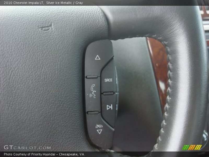 Silver Ice Metallic / Gray 2010 Chevrolet Impala LT