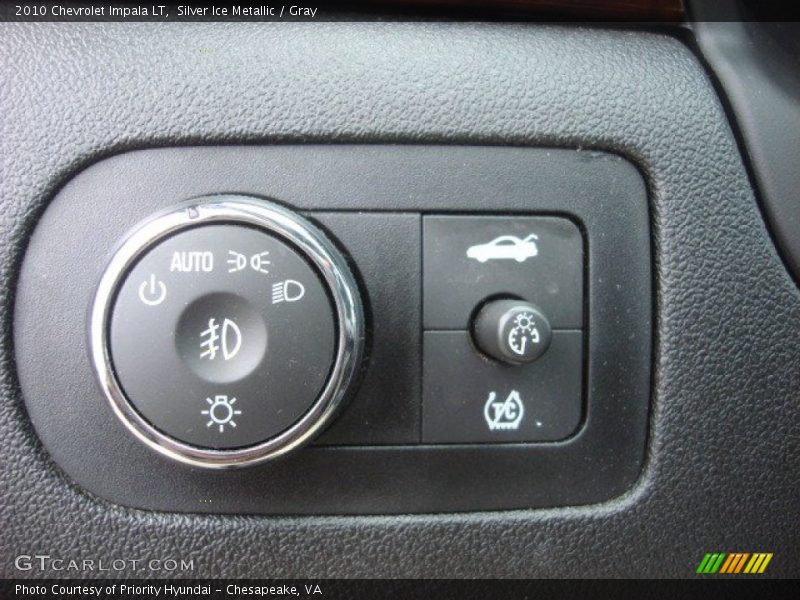 Silver Ice Metallic / Gray 2010 Chevrolet Impala LT