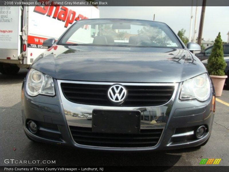 Island Grey Metallic / Titan Black 2008 Volkswagen Eos 2.0T