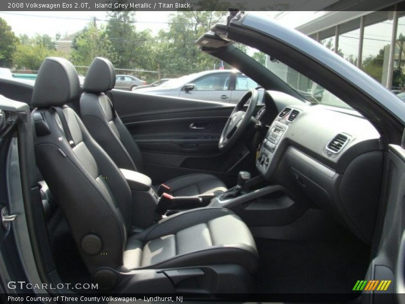 Island Grey Metallic / Titan Black 2008 Volkswagen Eos 2.0T