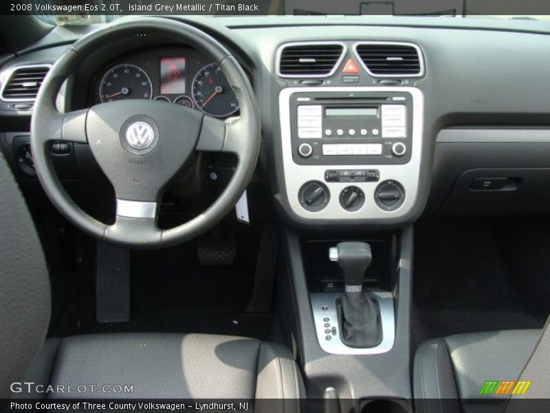 Island Grey Metallic / Titan Black 2008 Volkswagen Eos 2.0T
