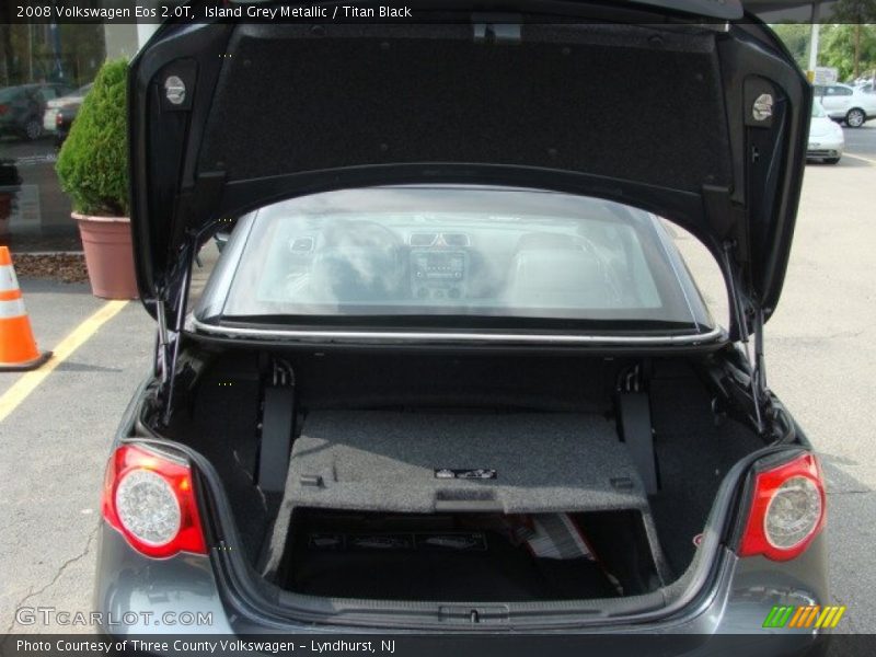 Island Grey Metallic / Titan Black 2008 Volkswagen Eos 2.0T