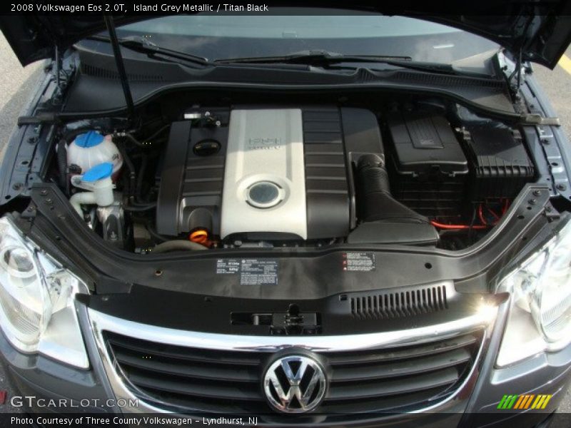Island Grey Metallic / Titan Black 2008 Volkswagen Eos 2.0T