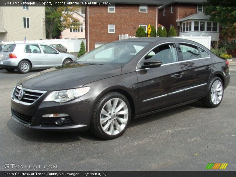 Mocha Anthracite Metallic / Black 2010 Volkswagen CC Sport