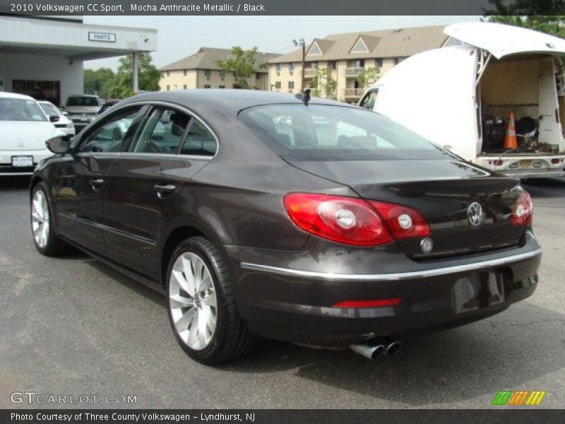 Mocha Anthracite Metallic / Black 2010 Volkswagen CC Sport