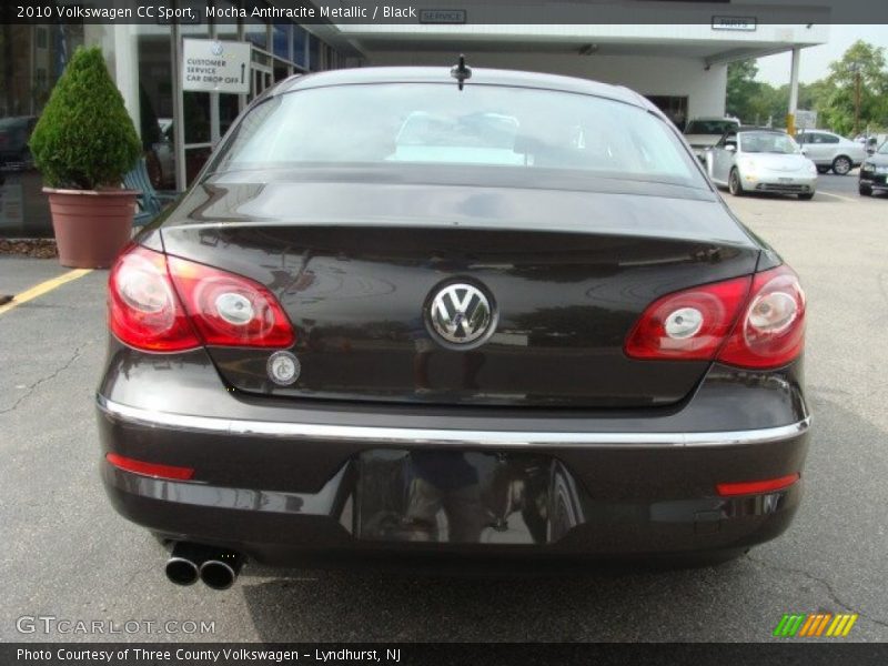 Mocha Anthracite Metallic / Black 2010 Volkswagen CC Sport