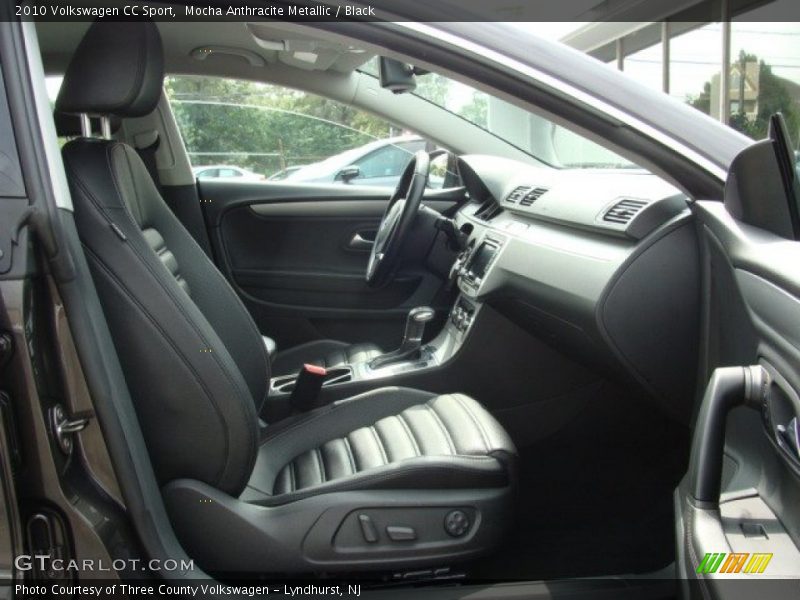 Mocha Anthracite Metallic / Black 2010 Volkswagen CC Sport
