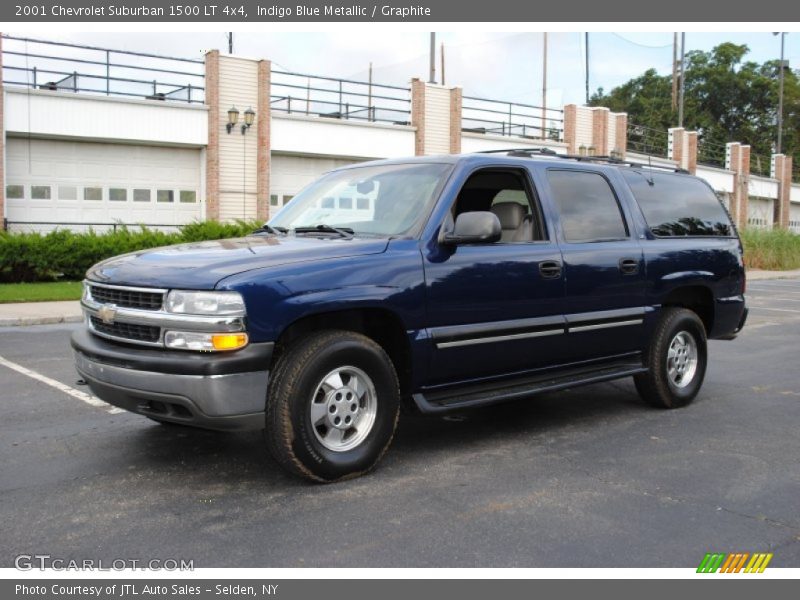 Indigo Blue Metallic / Graphite 2001 Chevrolet Suburban 1500 LT 4x4
